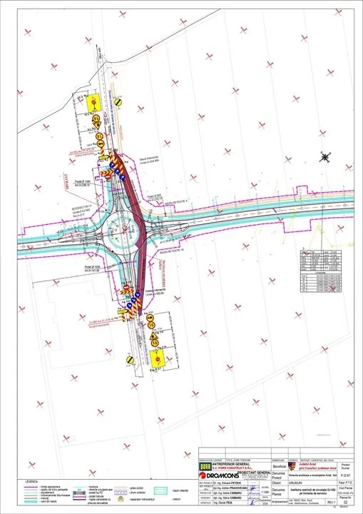 Trafic restricționat în județul Arad