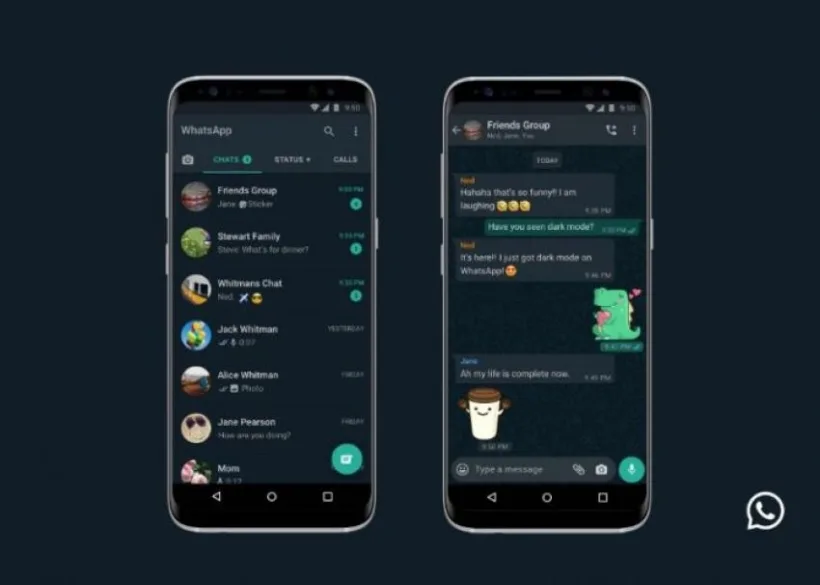 WhatsApp a lansat Dark Mode, disponibil pentru iOS şi Android