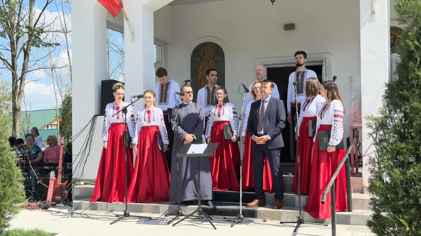 Spectacolul închinat sărbătorii Paștelui la Bădeana