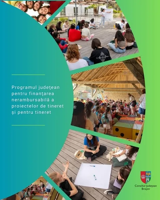 9 proiecte pentru tineret primesc finanțare nerambursabila de la CJ Brașov