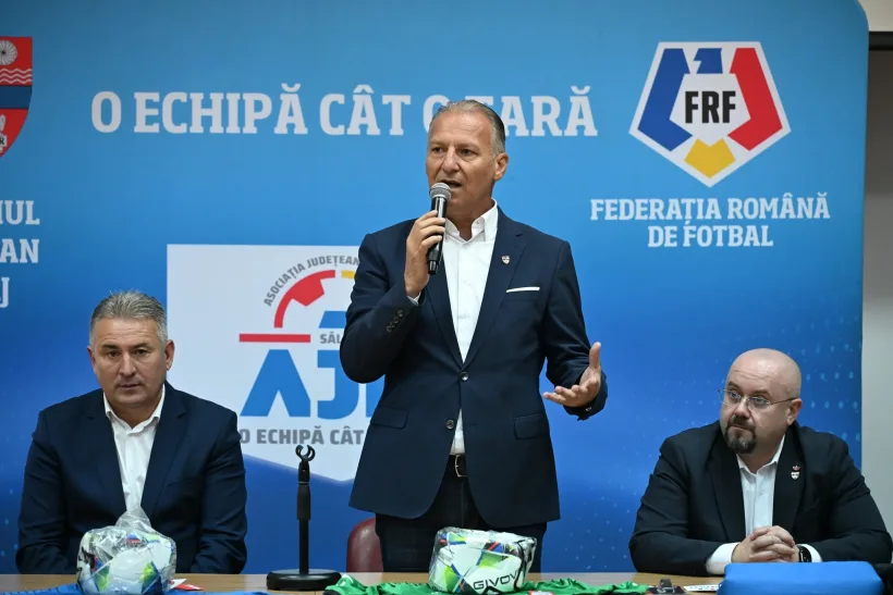 Proiectul "Dezvoltarea activității fotbalistice în județul Sălaj"