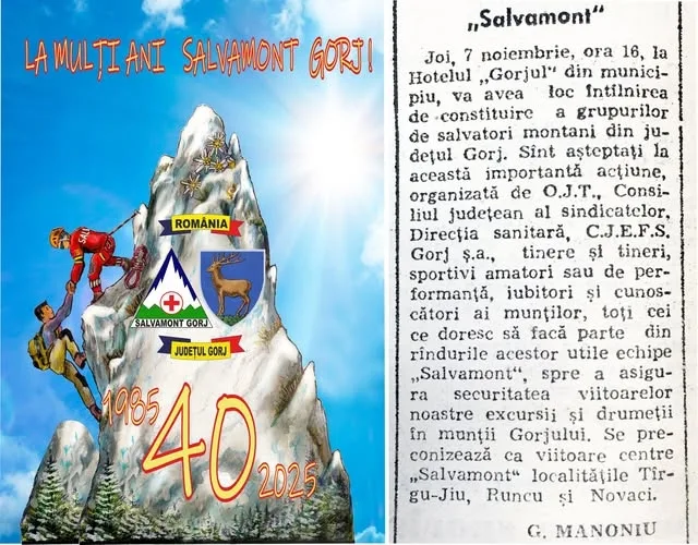 La Mulţi Ani Salvamont Gorj!