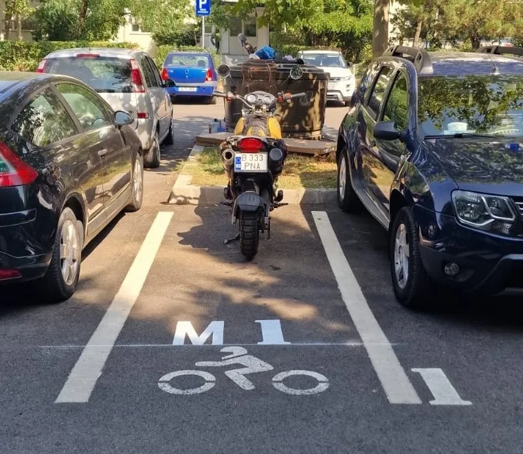 În Sectorul 6 închiriem primele locuri de parcare nominale pentru motociclete!