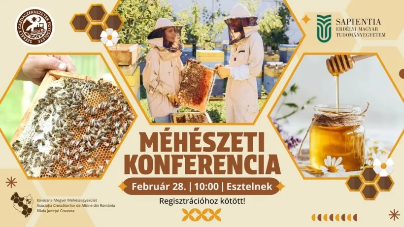 Conferință de apicultură în Esztelne