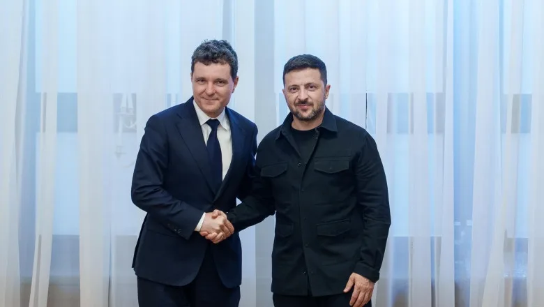Nicușor Dan: Am primit garanții de la Volodimir Zelenski privind funcționarea școlilor în limba română din Ucraina
