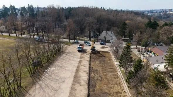Au început lucrările la parcarea modernă de la Cetatea de Scaun a Sucevei