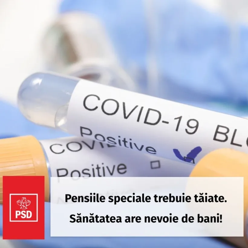 Alfred Simonis, PSD: "Pensiile speciale trebuie tăiate! Iar banii economisiți să meargă la Sănătate!