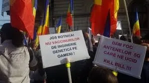 Protestele europene ”antiCOVID” au ajuns în România