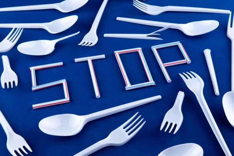 Produsele din plastic de unică folosință, interzise și în România