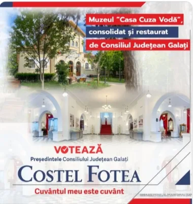 Una dintre clădirile istorice a Galațiului, reabilitată cu fonduri europene