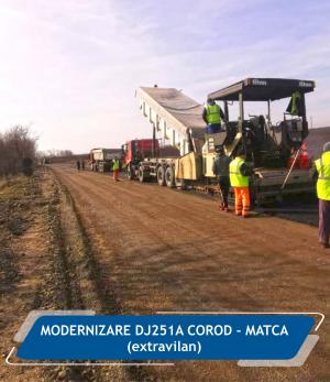 Investiții în infrastructura rutieră a județului Galați