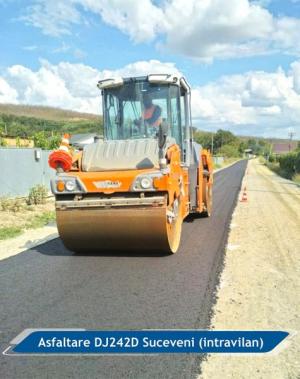 Drumuri refăcute de la zero în județul Galați