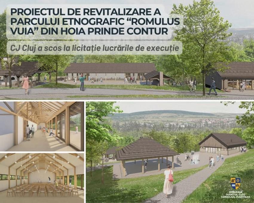 Proiectul de revitalizare a Parcului Etnografic “Romulus Vuia” din Hoia prinde contur