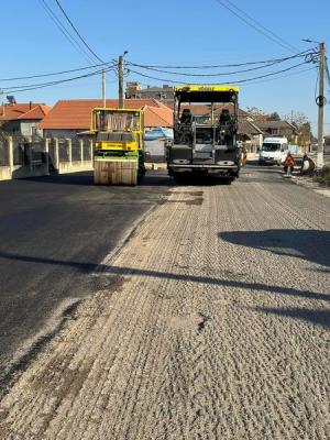 Lucrări avansate pe DJ 562, Gemeni - Dîrvari - Obârșia de câmp