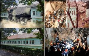 Consolidarea clădirii internatului Liceului &quot;Tamási Aron&quot;, de la Odorheiu Secuiesc  continuă sub supravegherea procurorului de caz