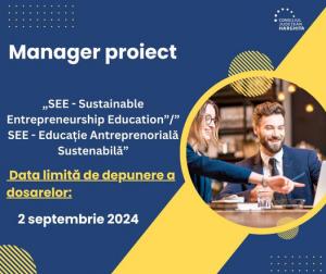 CJ Harghita caută Manager de proiect pentru accesare Program Interreg Europe