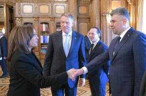 Marcel Ciolacu: România se află acum în prima linie a democrației occidentale și contăm pe sprijinul Statelor Unite ale Americii pentru a o apăra împreună