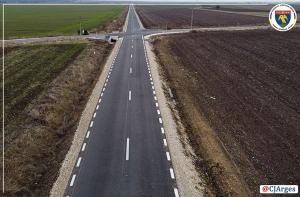 Lucrări intense în infrastructura rutieră din județul Argeș