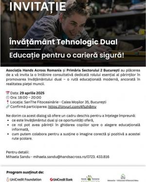 Învățământul dual – educație practică pentru succes