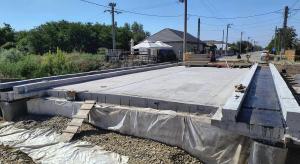 Pod nou construit în județul Galați