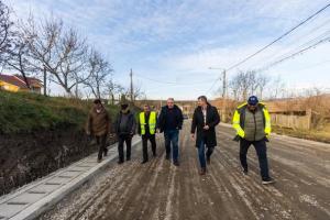 Modernizarea drumurilor județene din Bistrița, continuă
