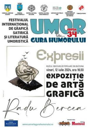 Expoziție inedită la a XXXIV-a ediție a festivalului „Umor la… Gura Humorului”
