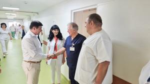 Președintele CJ Galați anunță că a fost finalizată prima etapă din modernizarea Policlinicii vechi a Spitalului Județean Galați