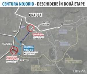 S-a deschis circulația pe Centura Nojorid