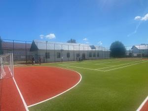 Un nou teren de sport comunal recepționat în județul Iași