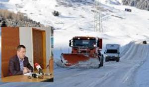 Iarna s-a instalat pe drumurile județene din Sălaj