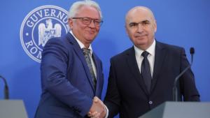 Ilie Bolojan și CEO-ul Rheinmetall, Armin Papperger, au convenit un acord de cooperare industrială pentru dotarea Armatei României