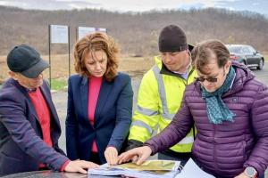 Finalizăm modernizarea drumului județean DJ 159: Dămienești - limita cu jud.