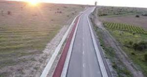 DJ 251 din județul Galați, intrat în asfaltare după consolidare și lărgire la 8 metri