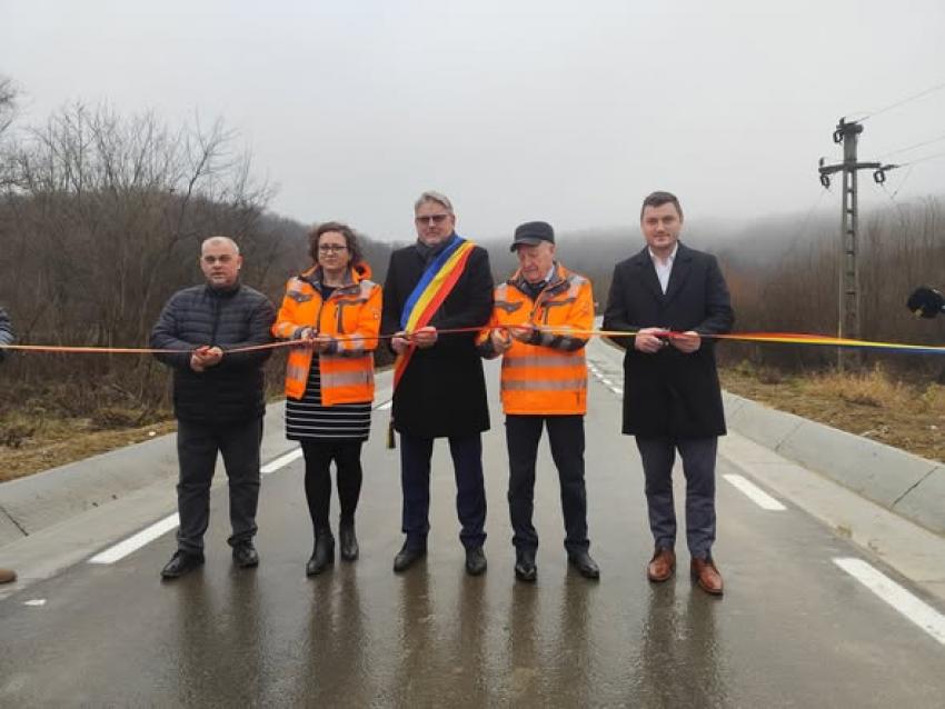 Investiție majoră la Gârceni: șosea de 5,5 km inaugurată oficial