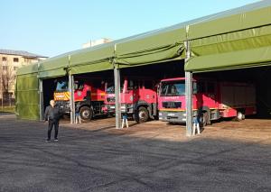 Dotări „de tranzit” pentru pompierii din Zimnicea