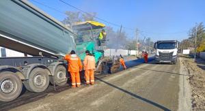 Un nou drum modernizat de la zero în județul Galați