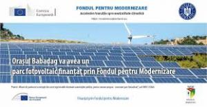 Babadagul va avea un parc fotovoltaic