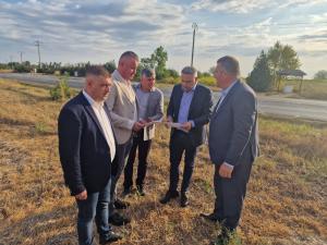Ministrul Agriculturii, în inspecție la Giurgiu: aducem apă din Dunăre pentru a iriga aproximativ 76.000 de hectare