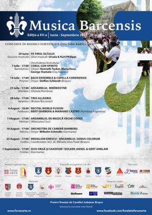 A început Festivalul Musica Barcensis, ediția a XV-a!