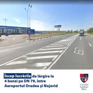 DN 79 se lărgește la 4 benzi