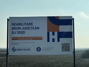 Încă un drum județean pietruit a fost modernizat în Brăila