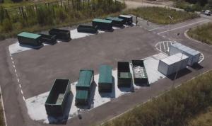 Platforma de deșeuri din Vadu Crișului este funcțională