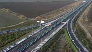 Autostrada Moldovei: Încă 13 kilometri deschiși traficului între Pietroasele și Buzău