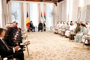 Marcel Ciolacu s-a întâlnit cu conducătorul Emiratului Abu Dhabi
