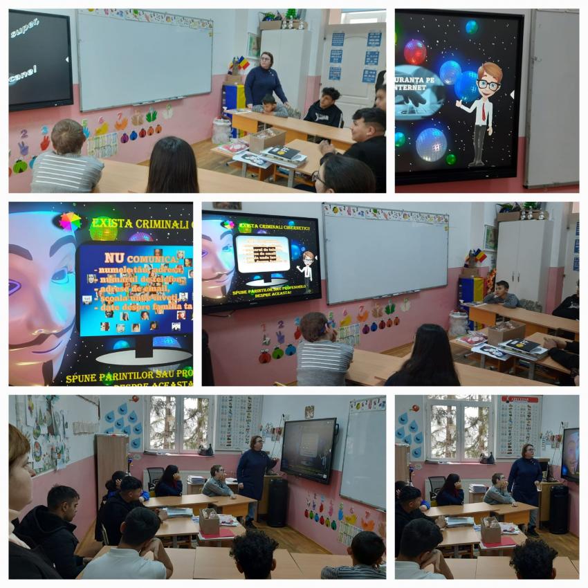 Siguranța pe internet la Centrul Școlar de Educație Incluzivă Turnu Roșu