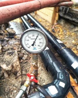 Încă gouă tronsoane de conductă de termoficare finalizate