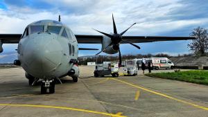 Patru răniți din Macedonia de Nord sunt transportați în Lituania cu un avion militar românesc
