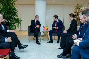 Nicușor Dan: România susține eforturile Comisiei Europene de a continua negocierile și de a ajunge la un acord cu SUA