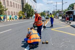 Noi benzi unice pentru autobuzele STB