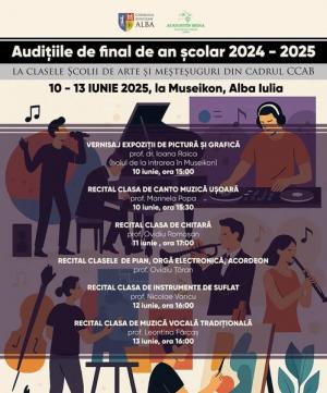 Încheierea anului școlar la Școala de Arte și Meșteșuguri din Alba